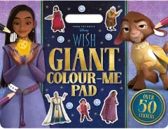 Coperta cărții Disney Wish: Giant Colour Me Pad