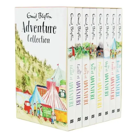 Coperta cărții Enid Blyton Adventure Series (8 Books Collection Box Set)