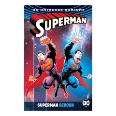 Coperta cărții Superman Reborn, Peter J. Tomasi, Dan Jurgens
