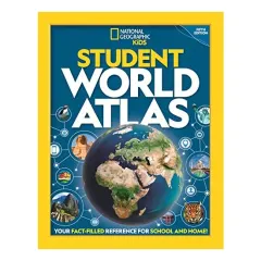 Coperta cărții National Geographic Student World Atlas, Angela Modany