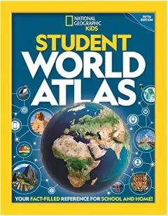 Coperta cărții National Geographic Student World Atlas, Angela Modany