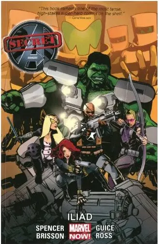 Coperta cărții Secret Avengers, NICK SPENCER