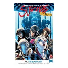 Coperta cărții Suicide Squad, Rob Williams, Jim Lee, Philip Tan, Jimmy Palmiotti