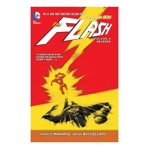 Coperta cărții The Flash Vol. 4: Reverse (The New 52), Francis Manapul, Brian Buccellato