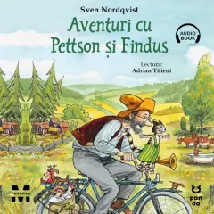 Coperta cărții Aventuri cu Pettson și Findus (audiobook)