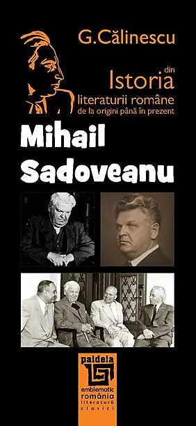 Coperta cărții Istoria literaturii romane de la origini pana in prezent - Mihail Sadoveanu