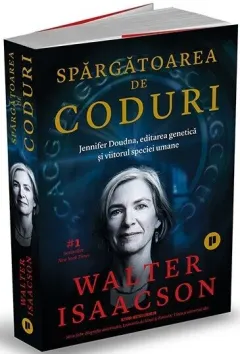 Coperta cărții Spărgătoarea de coduri. Jennifer Doudna, editarea genetică și viitorul speciei umane