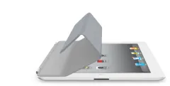 Coperta cărții iPad Smart Cover Poliuretan (Gri)
