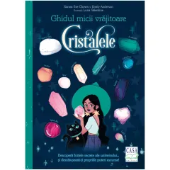 Coperta cărții Ghidul micii vrăjitoare - Cristalele