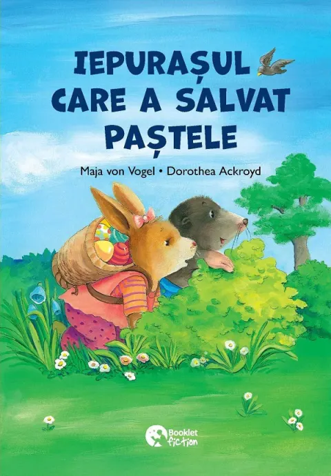 Coperta cărții Iepurasul care a salvat Pastele. Ajutorul iepurasului de Paste