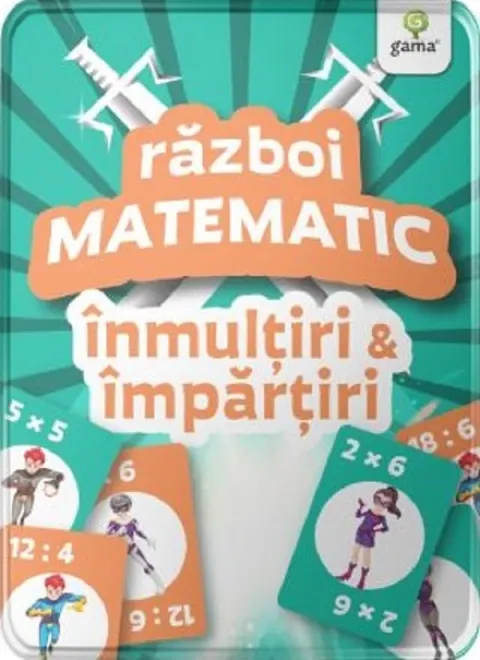 Coperta cărții Inmultiri si impartiri. Razboi matematic