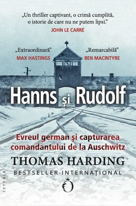 Coperta cărții Hanns si Rudolf. Evreul german si capturarea comandantului de la Auschwitz
