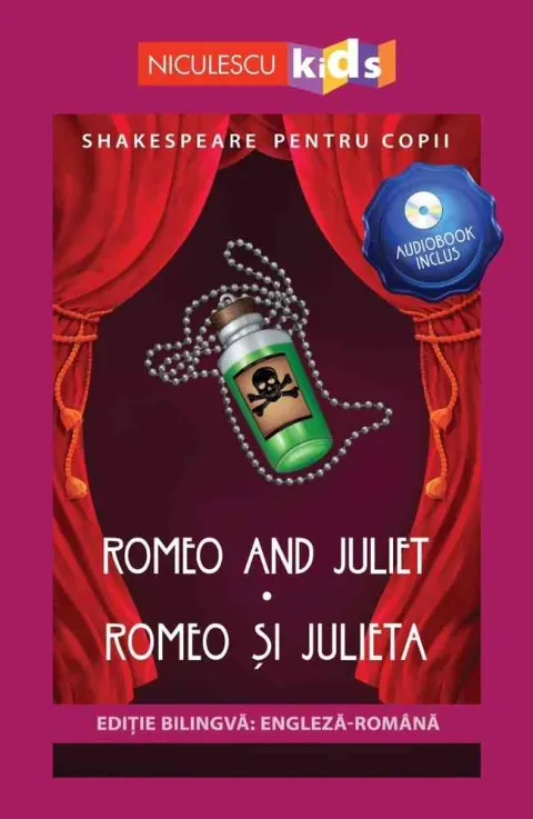 Coperta cărții Shakespeare pentru copii: Romeo și Julieta (Ediție bilingvă, incl. Audiobook)