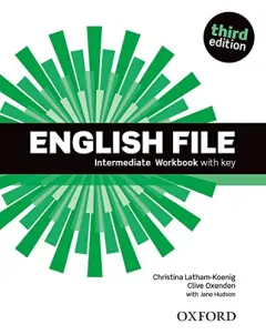 Coperta cărții English File 3E Intermediate Workbook with key
