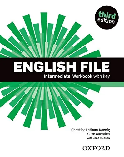 Coperta cărții English File 3E Intermediate Workbook with key