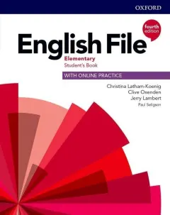 Coperta cărții English File 4E Elementary Student's Book with Online Practice