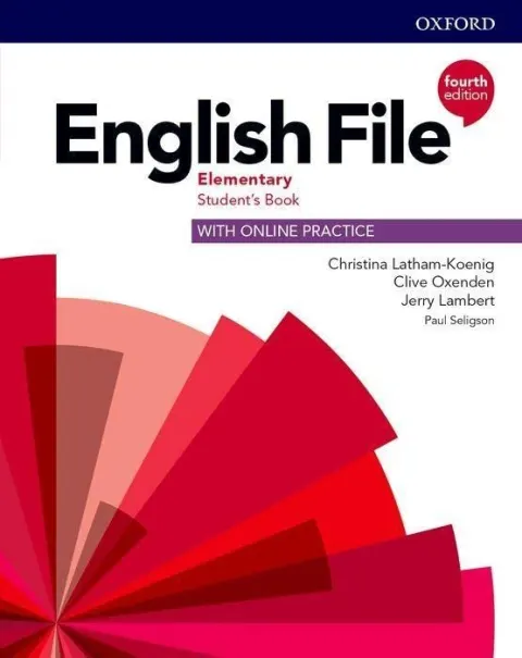 Coperta cărții English File 4E Elementary Student's Book with Online Practice