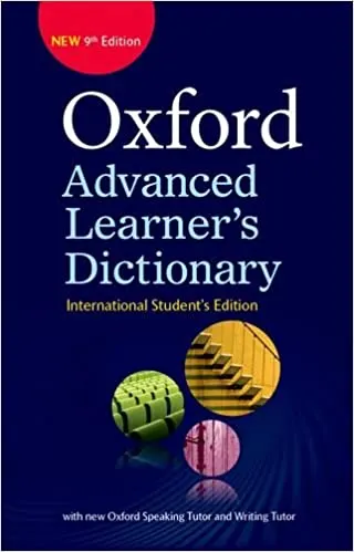 Coperta cărții Oxford Advanced Learner's Dictionary: International Student's edition