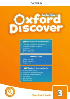 Coperta cărții Oxford Discover 2E Level 3 Teacher's Pack- REDUCERE 40%