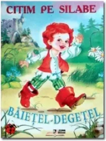 Coperta cărții Citim pe silabe - Baietel-Degetel