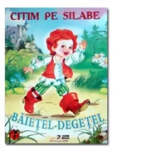 Coperta cărții Citim pe silabe - Baietel-Degetel