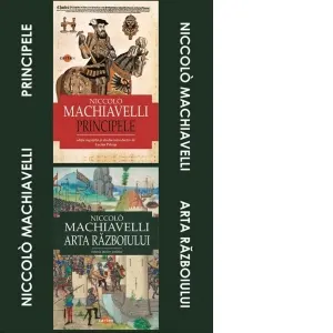 Coperta cărții Pachet Niccolo Machiavelli: 1. Principele; 2. Arta razboiului