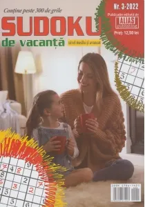 Coperta cărții Sudoku de vacanta nr.3/2022