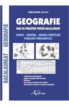Coperta cărții Geografie. Ghid de pregatire pentru Bacalaureat
