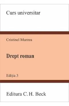 Coperta cărții Drept roman Ed.3