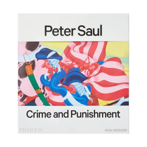 Coperta cărții Peter Saul: crime and punishment