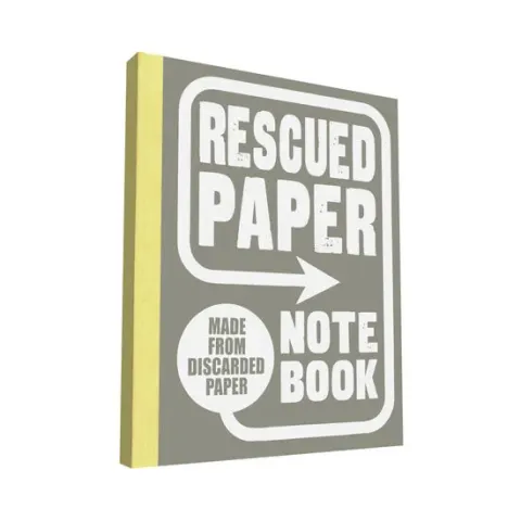 Coperta cărții Rescued Paper Notebook, large