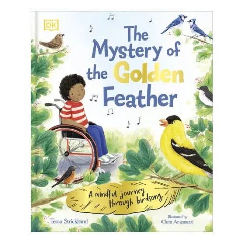 Coperta cărții The mystery of the golden feather