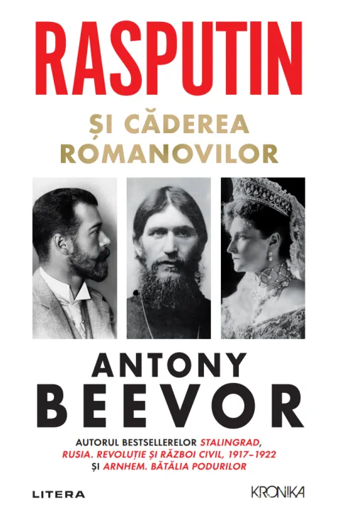 Coperta cărții Rasputin si caderea Romanovilor