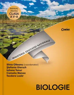 Coperta cărții Biologie - Manual pentru clasa a V-a