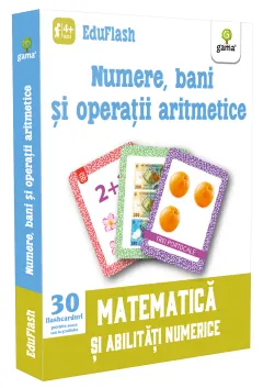 Coperta cărții Numere, bani si operatii aritmetice