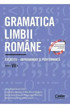 Coperta cărții Gramatica limbii romane - Clasa 7 - Adina Dragomirescu