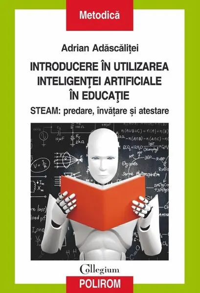 Coperta cărții Introducere în utilizarea inteligenței artificiale în educație