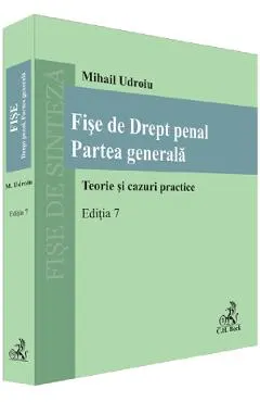 Coperta cărții Fise de Drept penal. Partea generala Ed.7