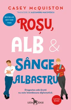 Coperta cărții Roșu, alb și sânge albastru