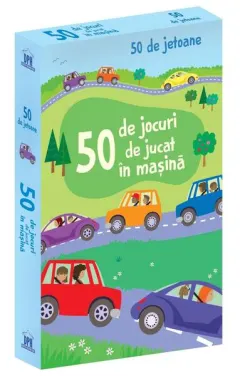 Coperta cărții 50 de jocuri de jucat în mașină