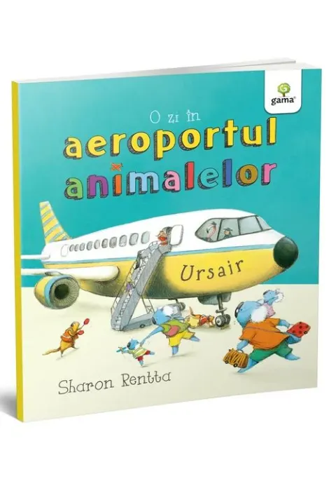 Coperta cărții O zi în aeroportul animalelor