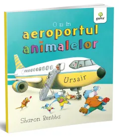 Coperta cărții O zi în aeroportul animalelor