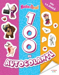 Coperta cărții Masha si Ursul. 100 de autocolante. Hai la joaca