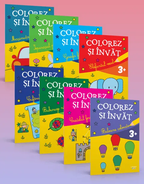 Coperta cărții Pachet Colorez si invat
