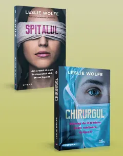 Coperta cărții Pachet Leslie Wolfe (2 carti)