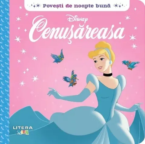 Coperta cărții Disney. Povești de noapte bună. Cenușăreasa