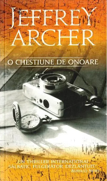 Coperta cărții O chestiune de onoare