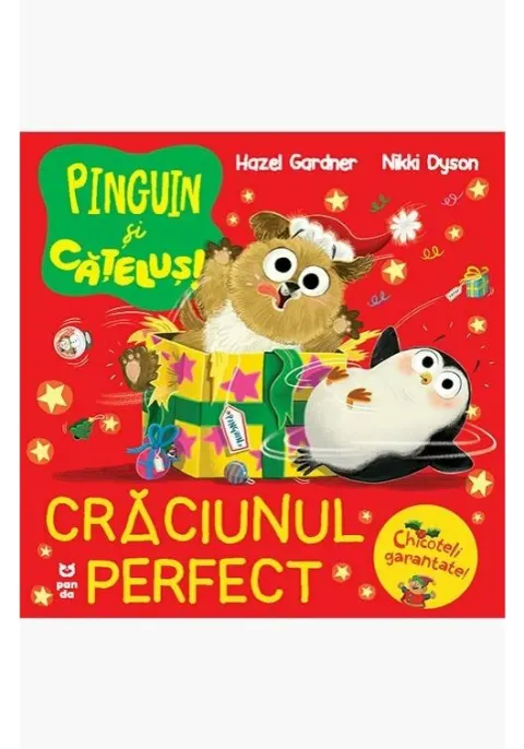 Coperta cărții Pinguin si catelus: Craciunul perfect