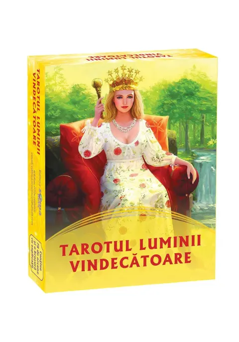 Coperta cărții Cutie Tarotul luminii vindecatoare. Set Carte + 78 de Carduri