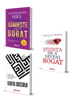 Coperta cărții Pachet Gandeste si vei fi bogat si faimos